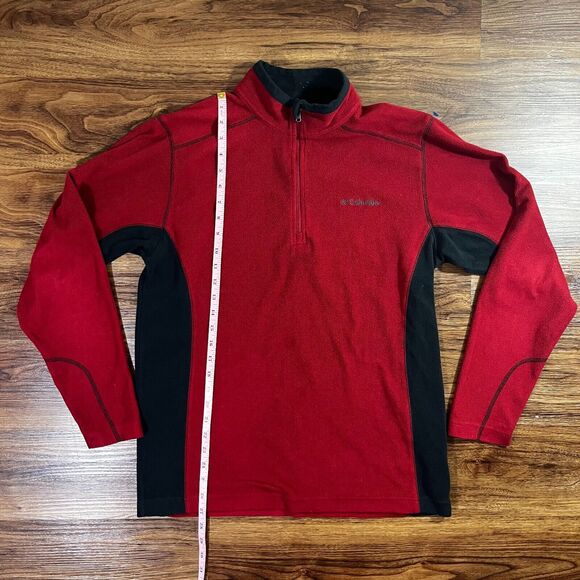 Columbia Sportswear 1/4 Zip Up Sweater Long Sleeve Activewear Sweatshirt Men's S - Picture 6 of 8